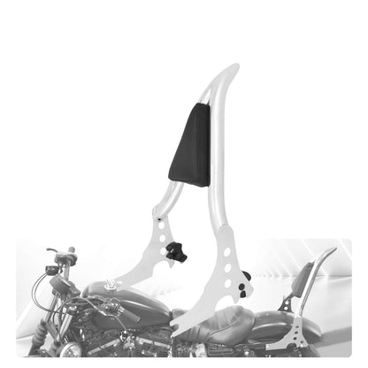 22" Rear Passenger Detachable Chrome Backrest Sissy Bar Fit For Harley Sportster | HCmotorku