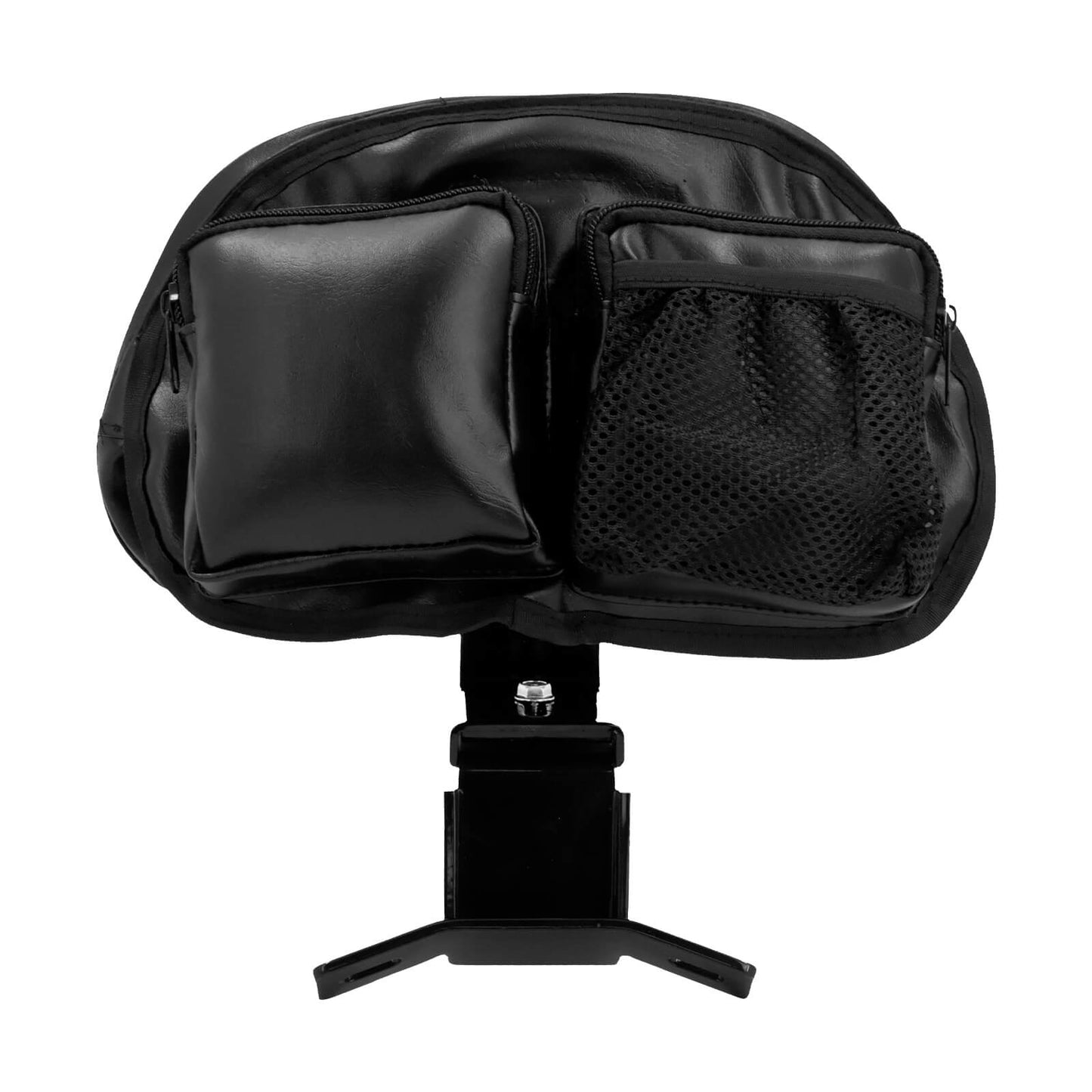 Pad Rider Backrest Black Fit For Harley Touring CVO Street Road Glide 2009-UP | HCmotorku