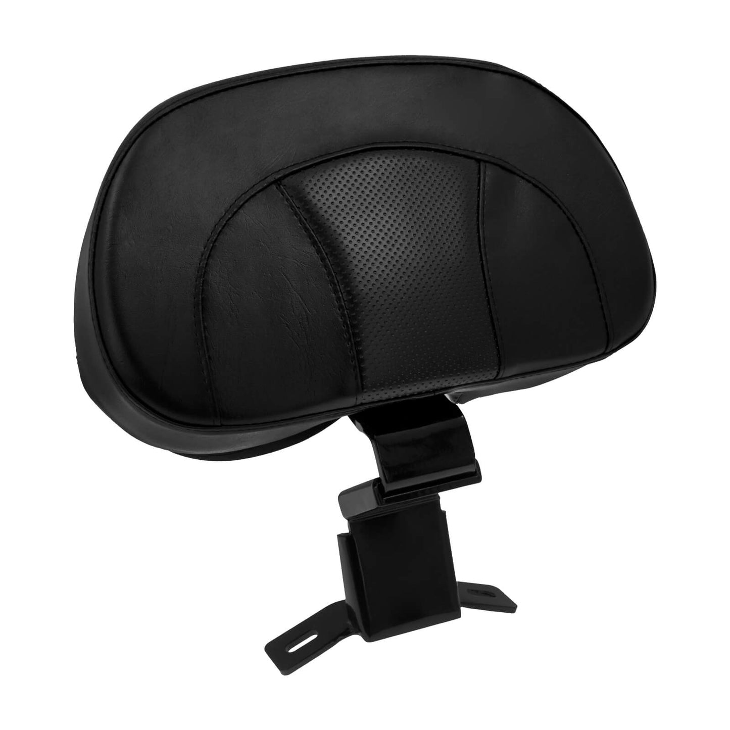 Pad Rider Backrest Black Fit For Harley Touring CVO Street Road Glide 2009-UP | HCmotorku