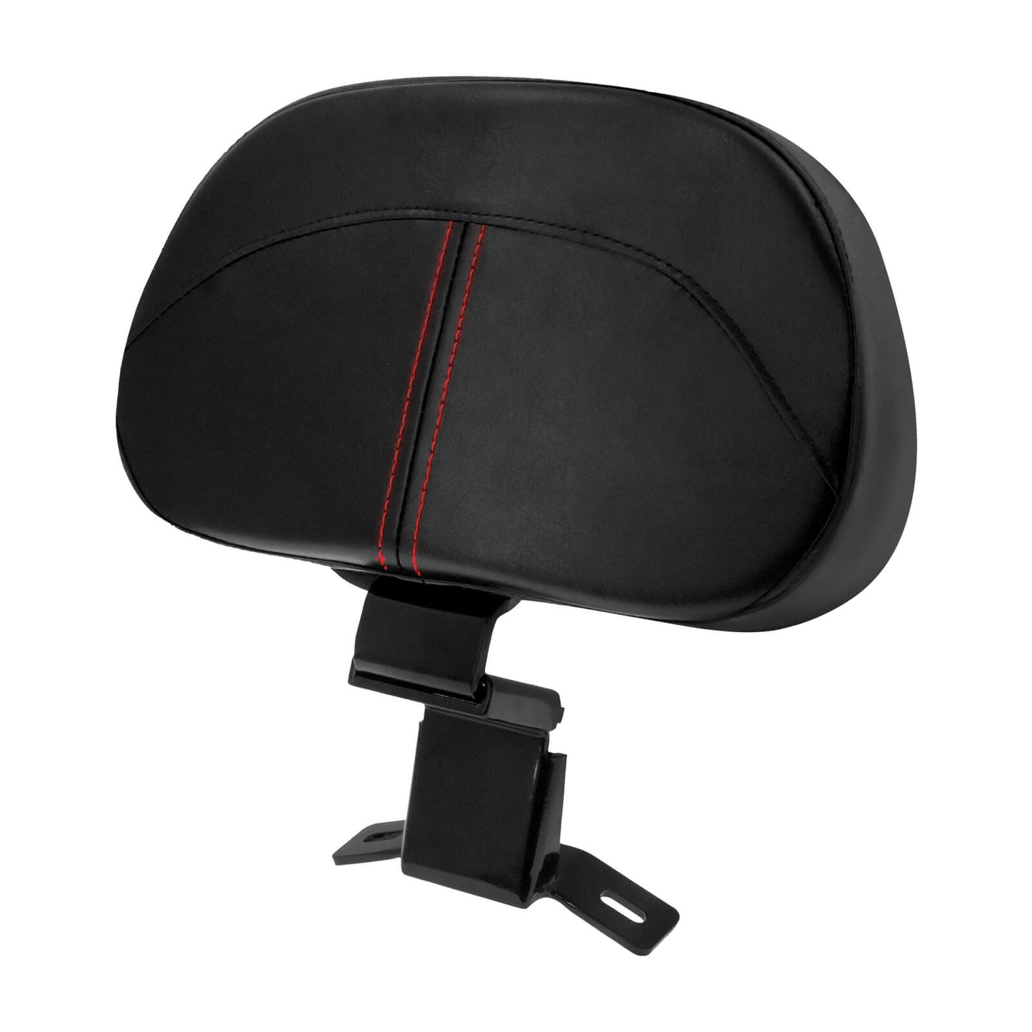 Detachable Plug-In Front Driver Backrest Pad w/ Red Cut For Harley Touring 2009-2023 | HCmotorku