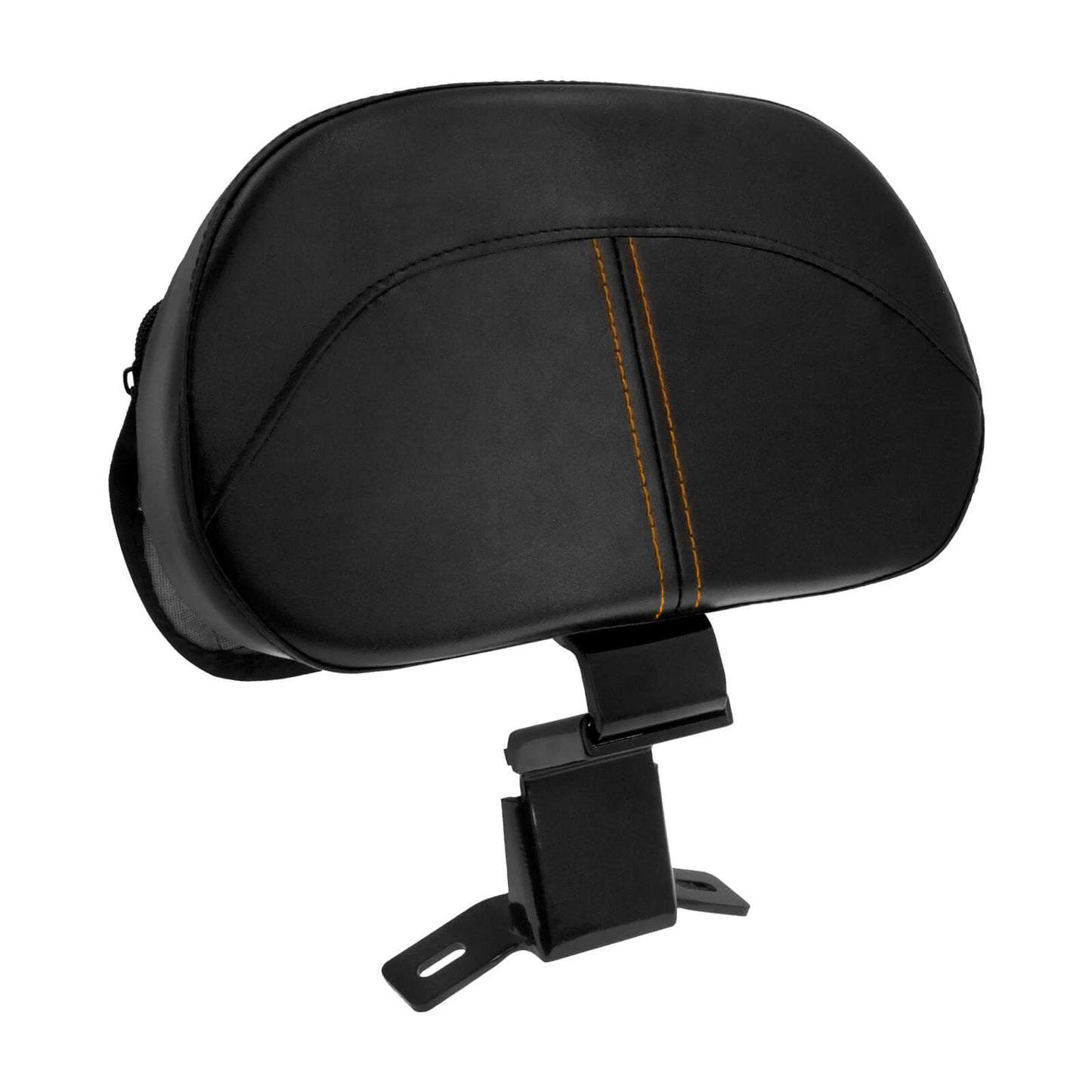 Detachable Plug-In Front Driver Backrest Pad w/ Amber Cut For Harley Touring 2009-UP | HCmotorku