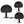Adjustable Plug-In Driver Rider Backrest Black Fit For Harley Softail 2007-2017 | HCmotorku