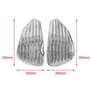 ABS Black Oil Tank Battery Covers Set Fit For Harley Sportster XL883 1200 2014-2020 | HCmotorku