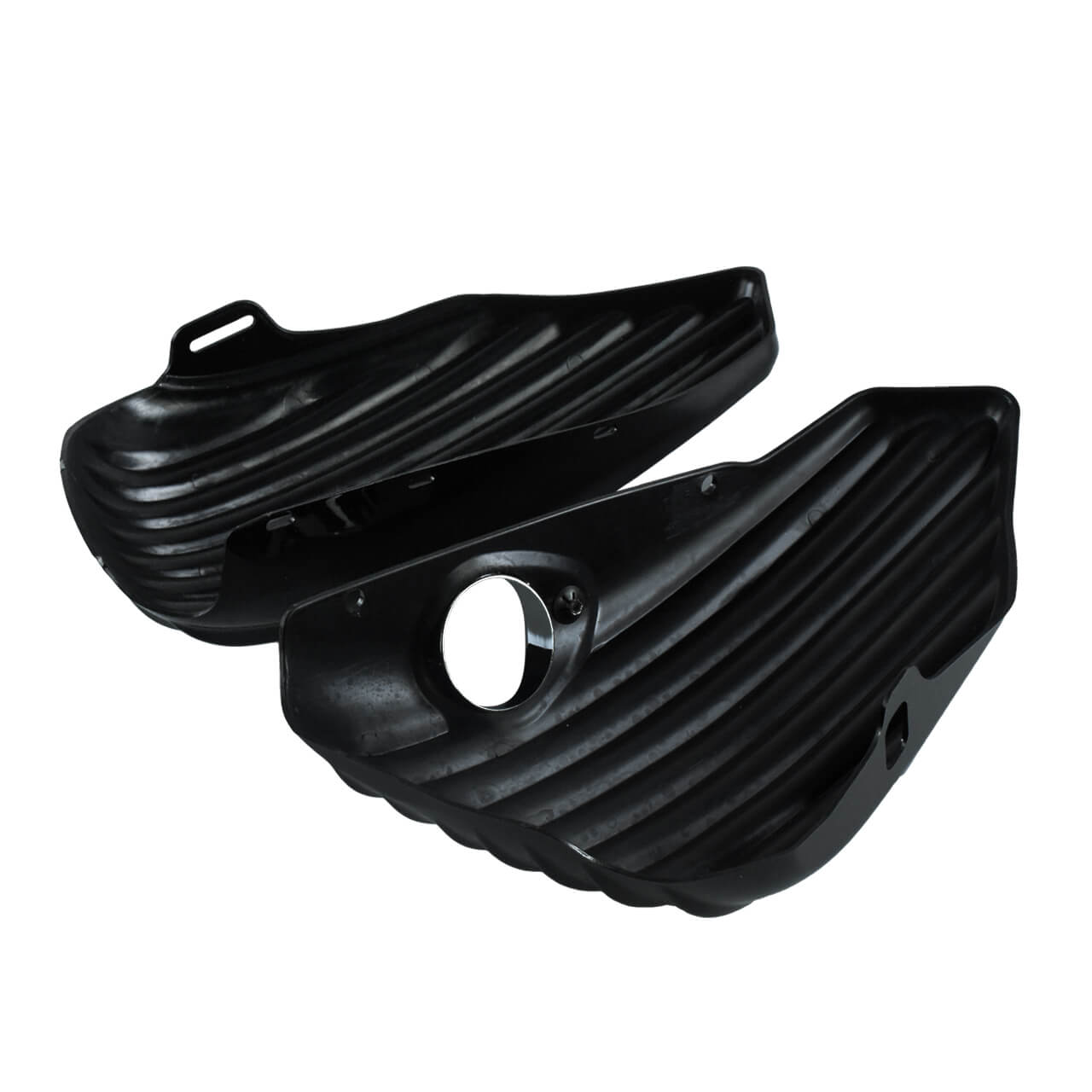 ABS Black Oil Tank Battery Covers Set Fit For Harley Sportster XL883 1200 2014-2020 | HCmotorku