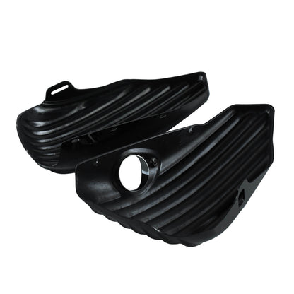 ABS Black Oil Tank Battery Covers Set Fit For Harley Sportster XL883 1200 2014-2020 | HCmotorku