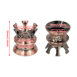 Brozen Crown Head Bolt Nut Cap Engine Spark Plug Topper Cover Fit For Harley EVO | HCmotorku