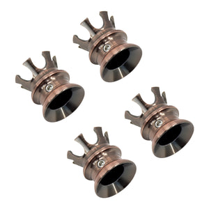 Brozen Crown Head Bolt Nut Cap Engine Spark Plug Topper Cover Fit For Harley EVO | HCmotorku