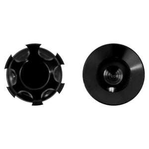 Crown Head Bolts Covers Spark Plug Topper Nut Cap Black Fit For Harley Twin Cam | HCmotorku