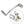 Brake Arm Shift Lever Pegs Pedal Set Chrome Fit For Harley Touring Glide 2014-2025 | HCmotorku