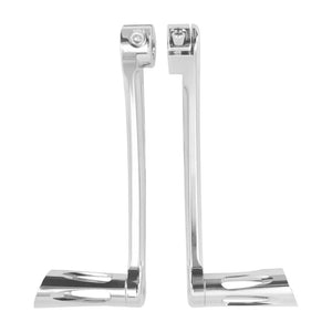 Brake Arm Shift Lever Pegs Pedal Set Chrome Fit For Harley Touring Glide 2014-2025 | HCmotorku