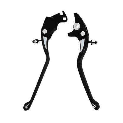 Black Brake Lever Set Brake Clutch Levers Fit For Harley Street 500 750 2016-2023 | HCmotorku