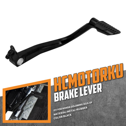 Driver Foot Brake Lever Pedal Black Fits For Honda Goldwing GL 1800 2018-2023 | HCmotorku