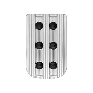 Foot Brake Pad Chrome Fit Harley Softail FL 1986-2017 Touring 1980-2025 | HCmotorku