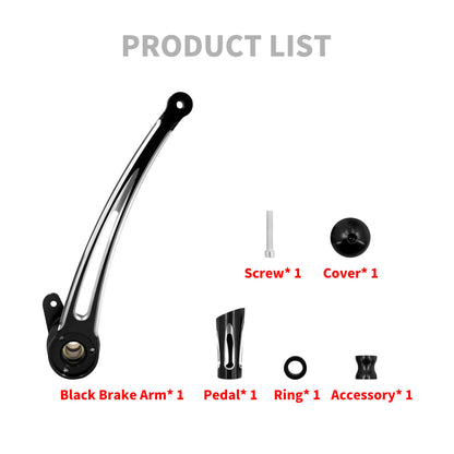 Peg Brake Arm with Lever Gasket Black Fit For Touring and Tri Models 1997-2007 | HCmotorku