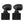 2x Super Mini Running Brake Indicator Turn Signal Lights Black Fit For Harley | HCmotorku