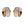 Trim Ring Bullet Turn Signal Lens Cover Amber Chrome Fit For Harley Softail Dyna | HCmotorku