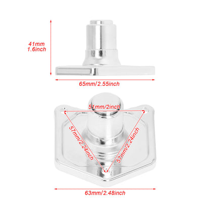 CNC Solenoid Chrome Cover Push Button Starter Fit For Harley Twin Cam 1999-2017 | HCmotorku