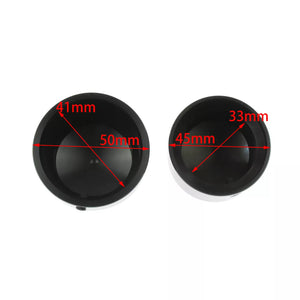 Rear Axle Nut Cover Axle Caps Set Black Fit For Harley Softail 2008-2025 Dyna 2008-2017 | HCmotorku