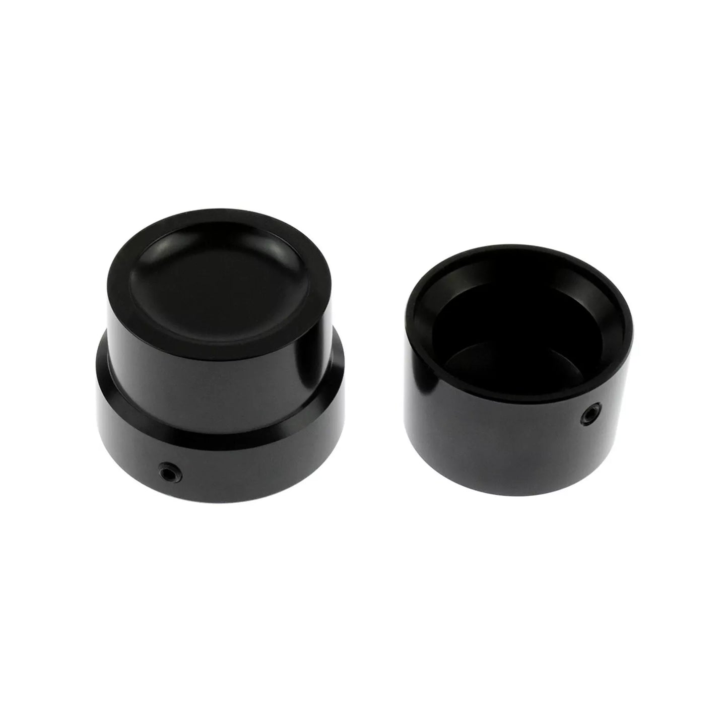 Rear Axle Nut Cover Axle Caps Set Black Fit For Harley Softail 2008-2021 Dyna 2008-2017 | HCmotorku