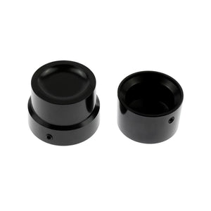 Rear Axle Nut Cover Axle Caps Set Black Fit For Harley Softail 2008-2025 Dyna 2008-2017 | HCmotorku
