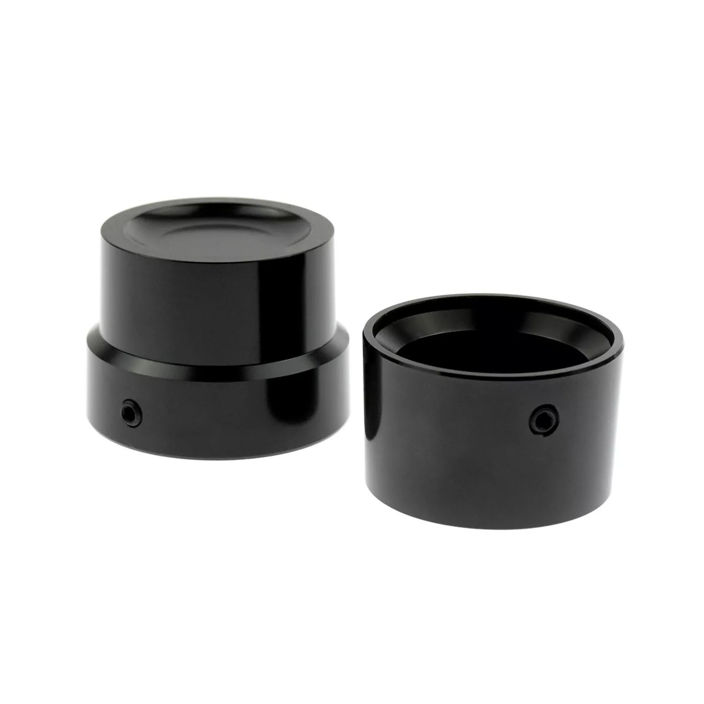 Rear Axle Nut Cover Axle Caps Set Black Fit For Harley Softail 2008-2021 Dyna 2008-2017 | HCmotorku