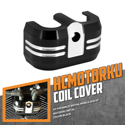 Motorcycle Ignition Coil Cover Fit Harley Softail 2018-UP models | HCmotorku