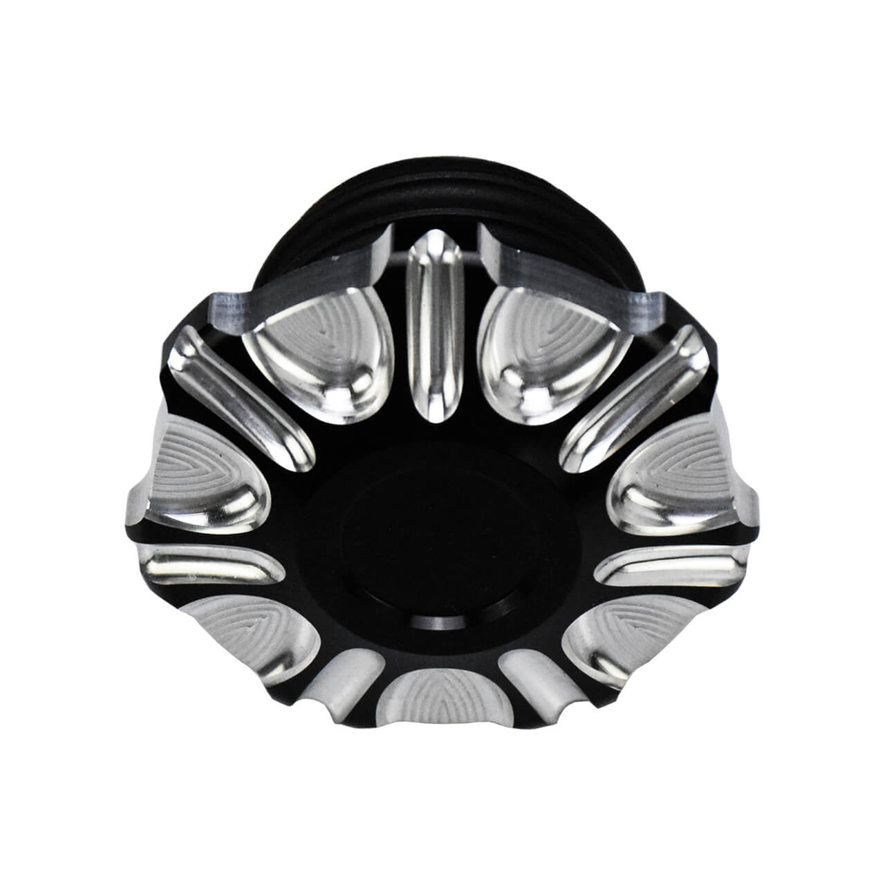 CNC Billet Vented Gas Cap Fuel Tank Right-hand Thread Fit For Harley Sportster | HCmotorku