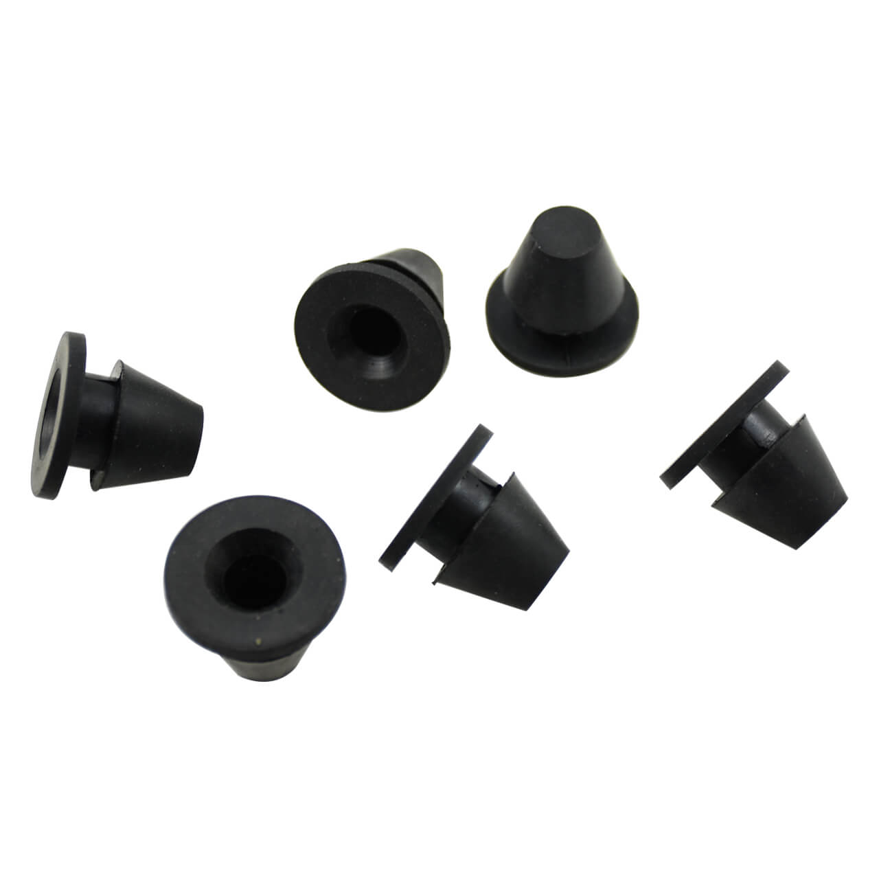 6x Rubber Side Cover Grommets Fit For Harley Touring Electra Road Glide 2008-2023 | HCmotorku