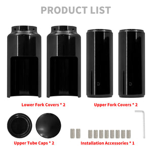 Front Fork Top Slid Cover Shock Absorber Covers Fit Harley Softail FXBB 2018-2025 | HCmotorku