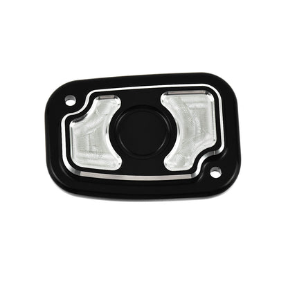 Motorcycle Master Cylinder Cover Fit Touring FLHT FLHR FLTR '08-'17 V-Rod '06-'17 | HCmotorku