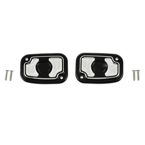 Motorcycle Master Cylinder Cover Fit Touring FLHT FLHR FLTR '08-'17 V-Rod '06-'17 | HCmotorku
