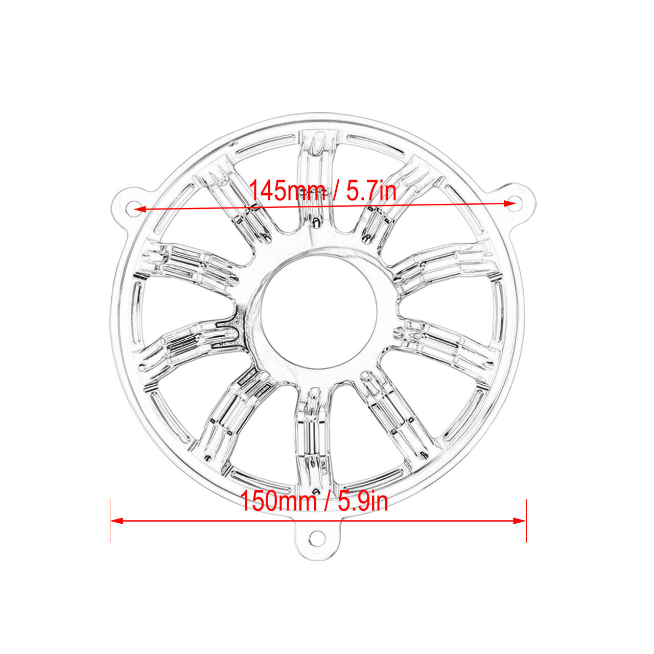 CNC Speaker Grill Cover Accents Fit Harley Touring Glide ’14-'23 | HCmotorku