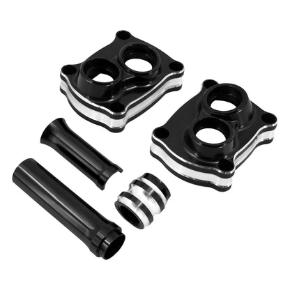 CNC Pushrod Cover Lifter Tappet Block Covers Fit Touring 17-23 Softail 18-UP | HCmotorku