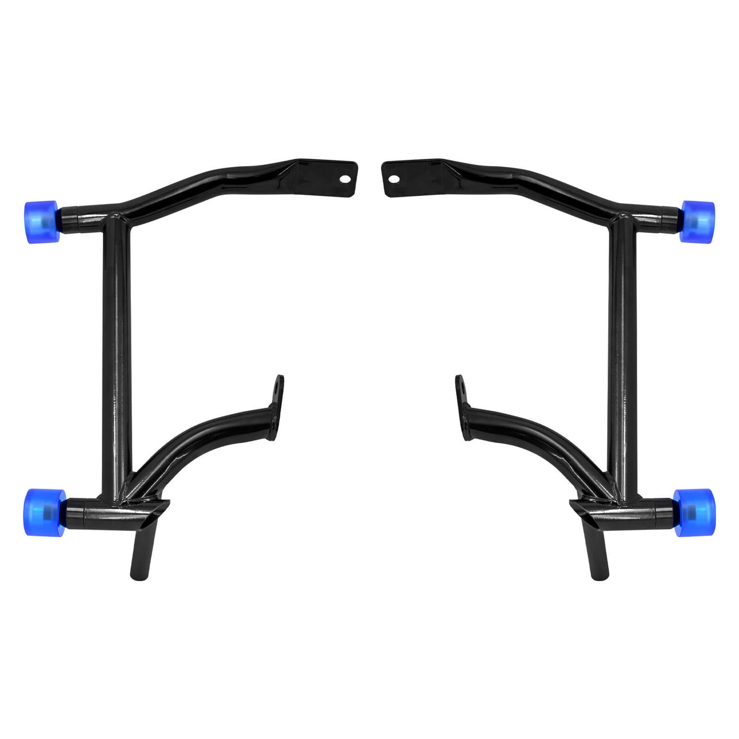 Crash Bars 4* Blue Slider Bolt Cap Saddlebags Guards For Harley Touring Road Street Glide 1997-UP | HCmotorku