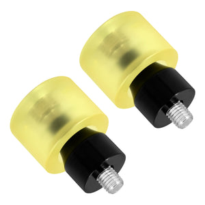 Crash Bars 4* Yellow Slider Bolt Cap Saddlebags Guards For Harley Touring Road Street Glide 2009-2025 | HCmotorku