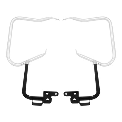 Saddle bags Guard & Support Bracket Set Chrome For Harley Touring 2014-2023 | HCmotorku