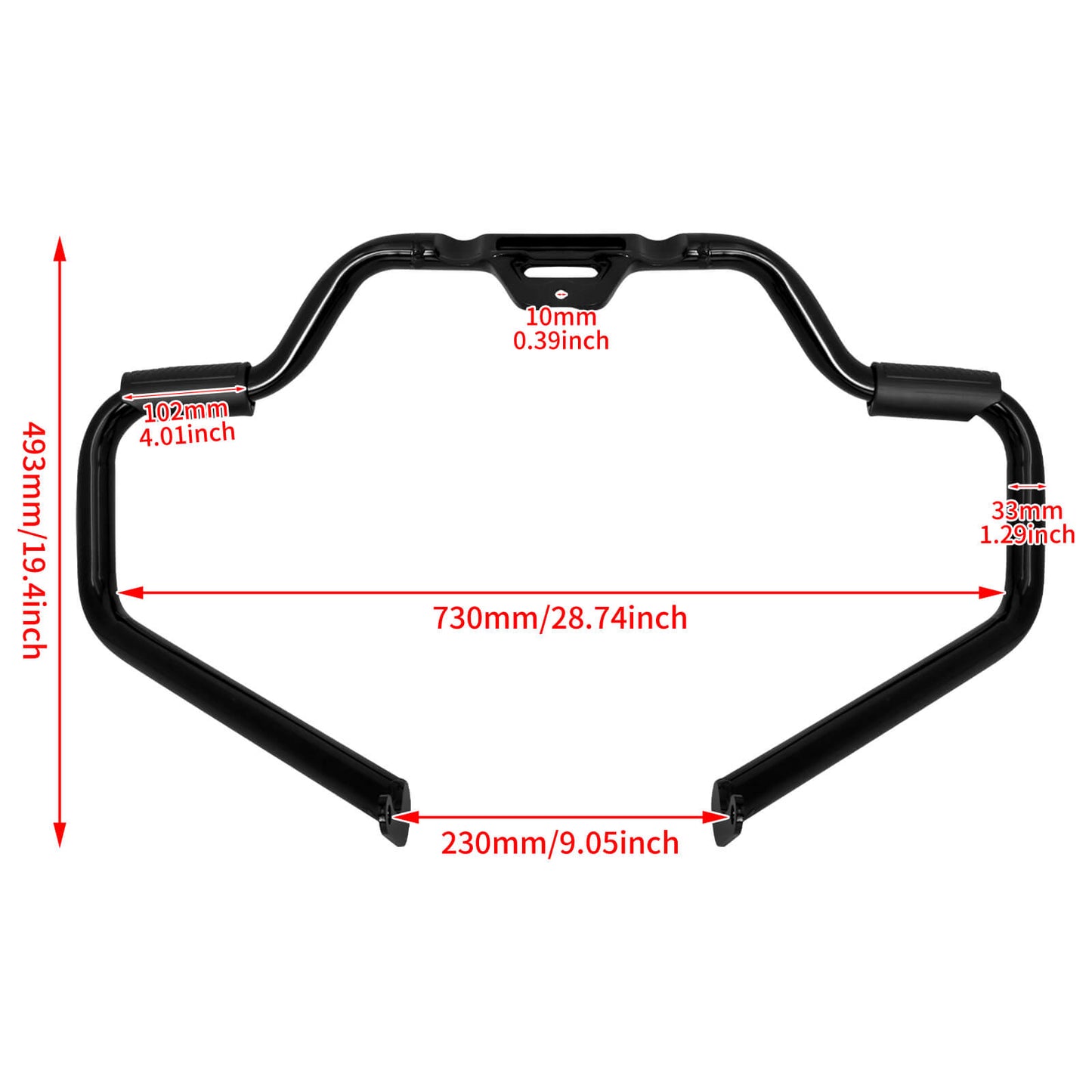 Softail Engine Guard Frame Highway Crash Bar Fit 2018-2023 | HCmotorku