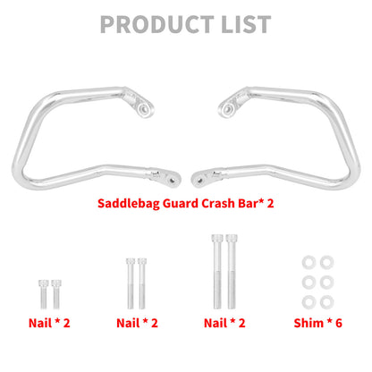 Saddlebag Guard Crash Bars Fit Harley Softail Heritage Classic 2018-2023 | HCmotorku