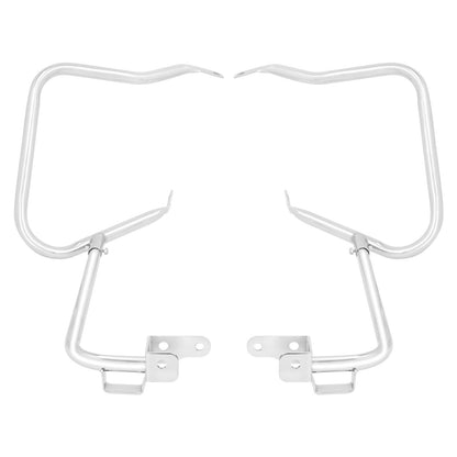 Rear Saddlebag Bracket Guard Bars Chrome For Harley Street Road Glide 2014-UP | HCmotorku