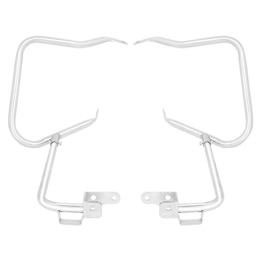 Rear Saddlebag Bracket Guard Bars Chrome For Harley Street Road Glide 2014-UP | HCmotorku