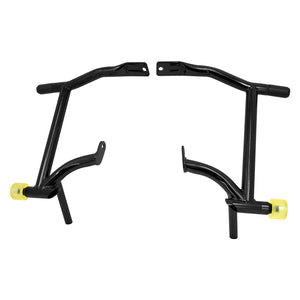 Crash Bars with Yellow Slider Bolt Cap Saddlebags Guards For Harley Touring Road Street Glide 2009-2025 | HCmotorku