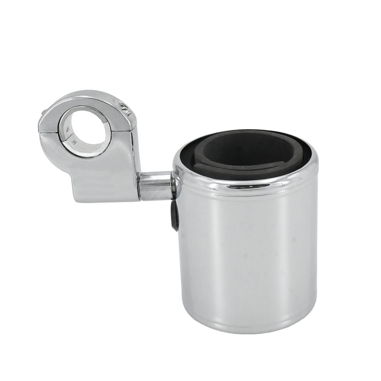 Motorcycle Cup Holder For 1" 1.25" 1-7/8" Handlebar Chrome Water Drink Mount | HCmotorku