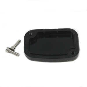 Right Black Billet Front Brake Master Cylinder Cover Fit For Street Glide 2008-2017 | HCmotorku