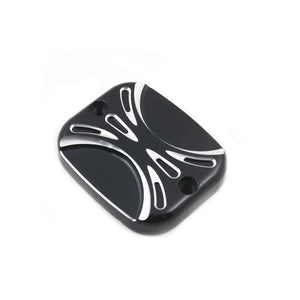 Front Brake Reservoir Master Cylinder Cover Right Side Fit For Road King Softail | HCmotorku