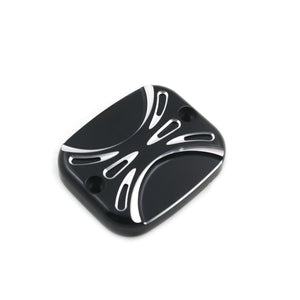 Front Brake Reservoir Master Cylinder Cover Right Side Fit For Road King Softail | HCmotorku