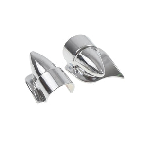 Lower Fork Leg Cover Deflectors Shields Chrome For Harley Touring FLHT 2000-2013 | HCmotorku