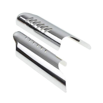 Lower Fork Leg Cover Deflectors Shields Chrome For Harley Touring FLHT 2000-2013 | HCmotorku