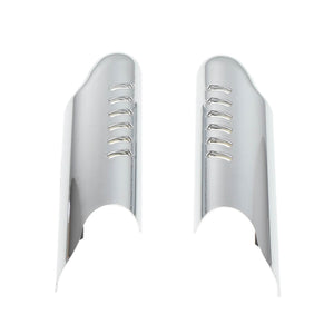 Lower Fork Leg Cover Deflectors Shields Chrome For Harley Touring FLHT 2000-2013 | HCmotorku