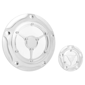 Derby Cover & Timing Timer Cover Chrome Fit For Road King Electra Glide Softail | HCmotorku