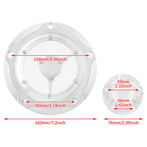 Derby Cover & Timing Timer Cover Chrome Fit For Road King Electra Glide Softail | HCmotorku
